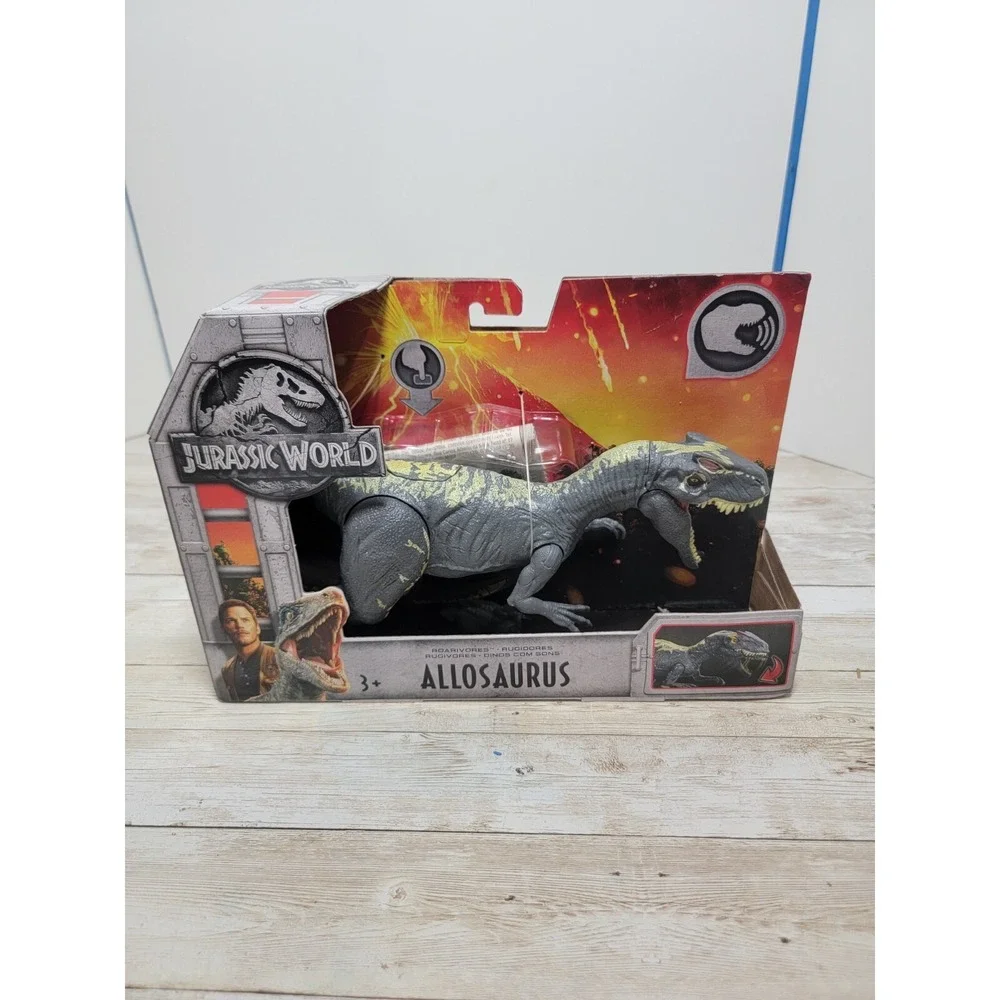 Jurassic‎ World Dinosaur Roarivores Allosaurus Electronic Roar Growls Sound VID